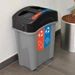 Eco Nexus® Duo Contenedor de reciclaje