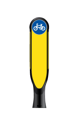 ¿Qué es esto? Parte frontal superior del letrero