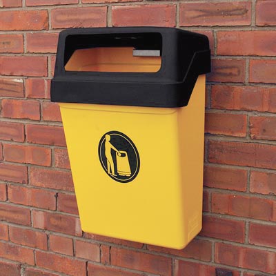 Papelera Trimline 25&trade; con tapa