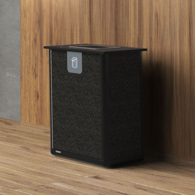 Estaci&oacute;n de reciclaje Origin&trade; Infinity Solo de 110 litros Dise&ntilde;o que ahorra espacio