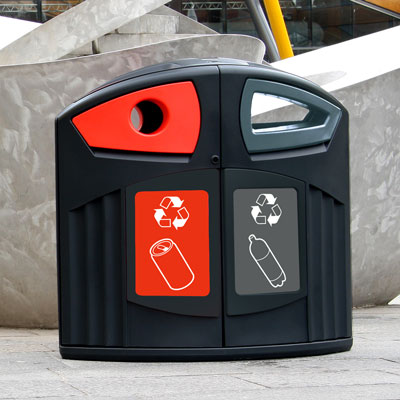 Papeleras de reciclaje Nexus® 200 litros