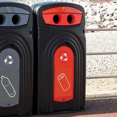 Papeleras de reciclaje Nexus® 360 litros