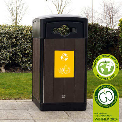 Papelera para reciclaje Origin&trade; 110