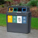 Papelera de reciclaje Nexus® Evolution City Cuatro